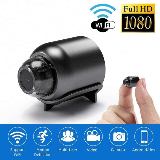 HD 1080P Mini Hidden Spy Camera WiFi Wireless Night Vision Motion Detection AU