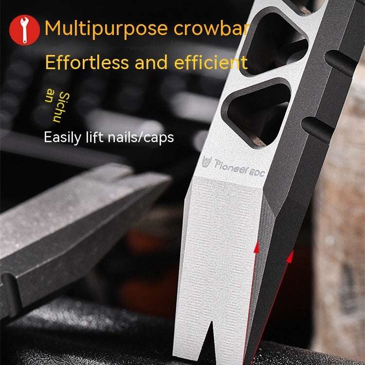 Titanium Crowbar Multifunctional Tools Outdoor Survival Gear